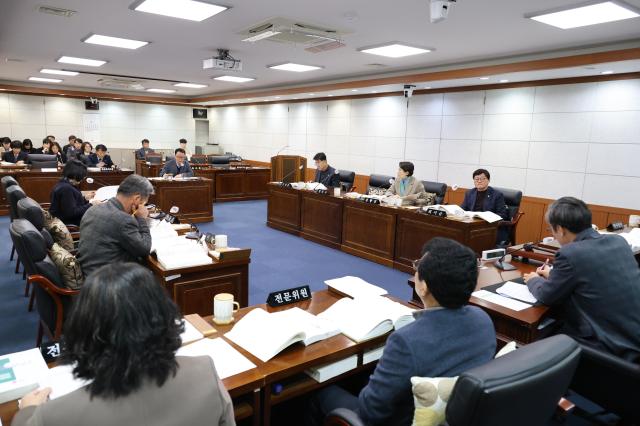 제357회 제2차 정례회 제4차 예산결산특별위원회 사진동해시의회