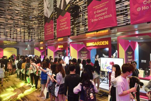 Sự kiện K-Beauty Concert được tổ chức tại TP Hồ Chí Minh vào năm 2024 ẢnhInternet