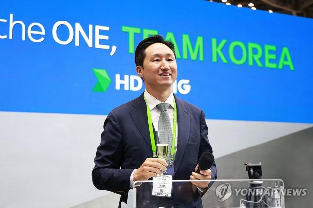 정기선 HD현대 회장 "2030년까지 '매출 100조' 달성할 것"&nbsp;