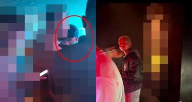 상의 탈의 男들과... 유아인, 클럽 포착 사진 SNS 확산
