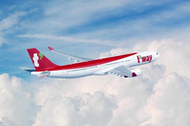 티웨이항공 항공기 사진티웨이항공