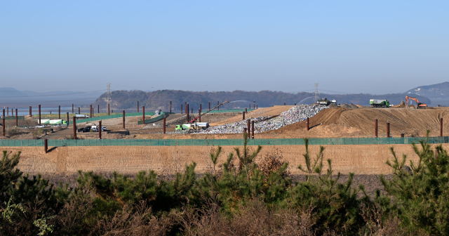수도권매립지 제3매립장 사진인천시