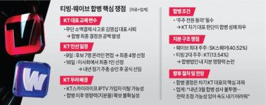 KT 수장 교체 변수로...티빙-웨이브 합병 내년 3월도 불투명