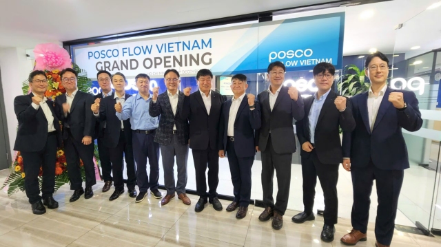 Lễ khai trương Posco Flow Việt Nam tại Thành phố Hồ Chí Minh ẢnhPosco Flow