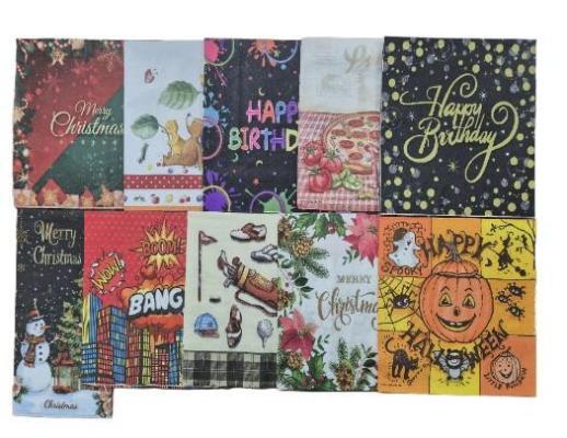 입·손 닦지 마세요...장식용 냅킨서 발암성 물질 미량 검출