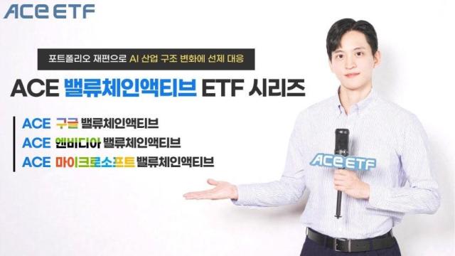 한국투자신탁운용은 ACE 밸류체인액티브 상장지수펀드ETF 3종의 긴급 자산재배분리밸런싱을 완료했다사진한국투자신탁운용