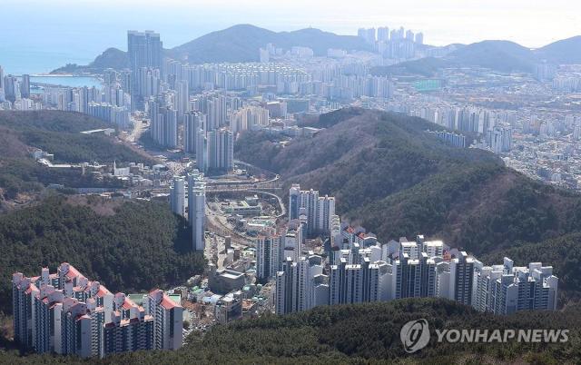 부산 아파트 일대 사진연합뉴스