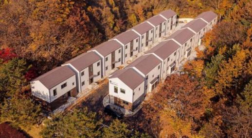 GS건설 자회사 자이가이스트, 목조 모듈러 기숙사 준공