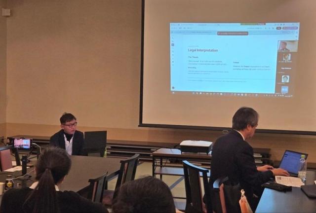 강장묵 동국대 교수왼쪽 사진강장묵 동국대 교수 제공