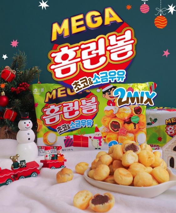 2MIX 메가 홈런볼 제품 사진 사진해태제과