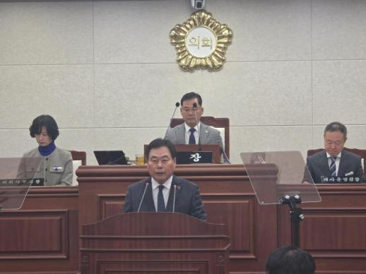 무안군, 남악지구 재도약 본격 추진… 김산 군수, 군정질문서 종합 활성화 전략 밝혀