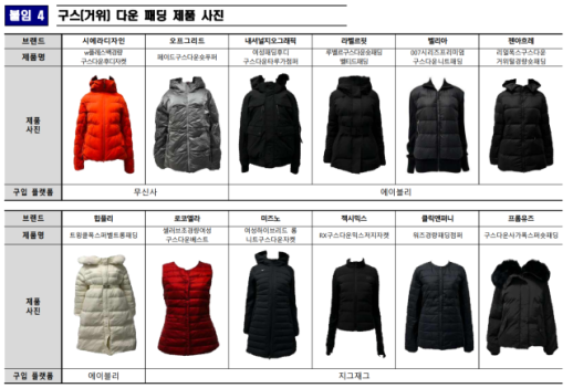 South Korea finds some goose down jackets sold online contain mostly duck feathers