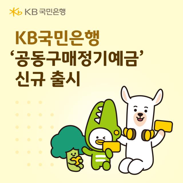 KB국민은행 2025-2차 공동구매정기예금 출시 사진국민은행
