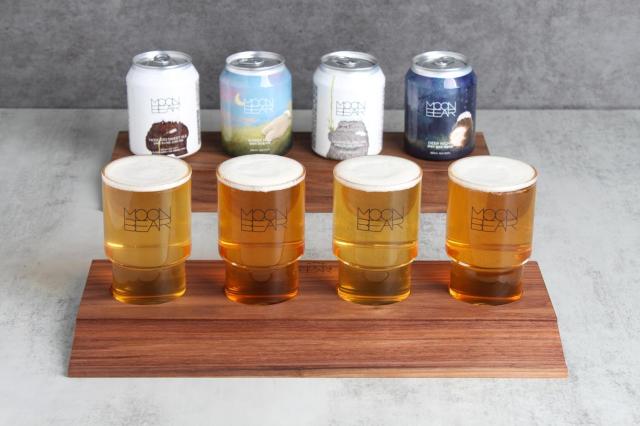 ’오라카이 청계산 호텔’에 입점한 문베어 수제맥주 샘플러 4종 사진교촌에프앤비