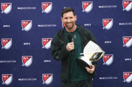 축구의 신 메시, MLS 최초 2년 연속 MVP