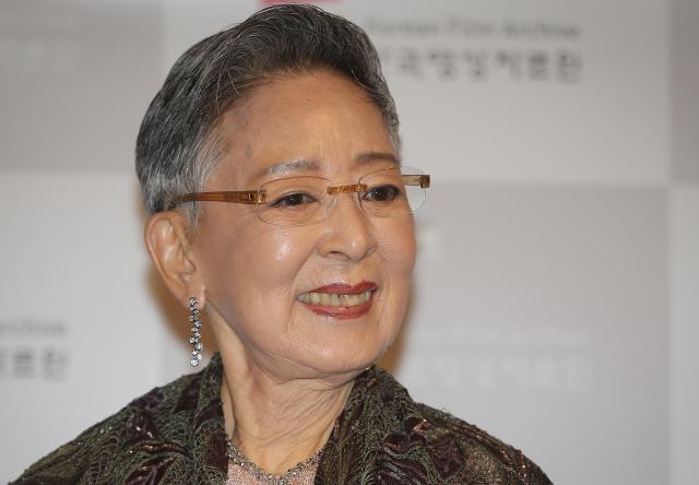 원로배우 김지미 85세 일기로 별세…영화인장 준비  사진연합뉴스