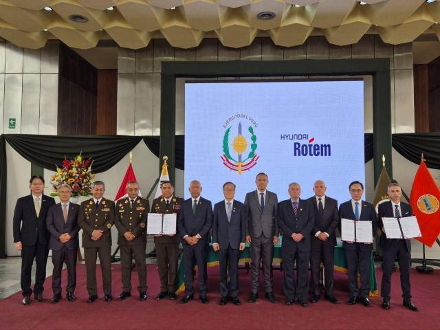 現代ロテム、ペルーに戦車・車輪型装甲車供給へ…中南米への初輸出