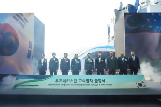 현대로템, 우즈벡 고속철 초도분 조기 출고