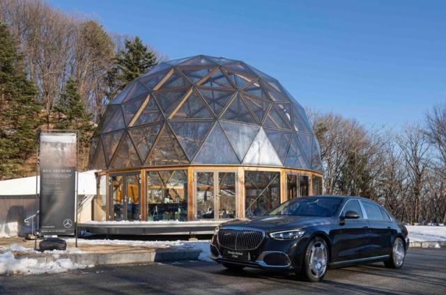 한성자동차 고객 초청 프라이빗 힐링 프로그램 休의 길 고요의 결을 따라 가 열린 ‘에버랜드 포레스트 캠프 돔’의 모습 사진한성자동차 