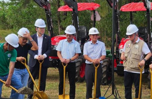 필리핀에서 한국농기계전용공단 착공…동남아 지역 수출 확대 기대