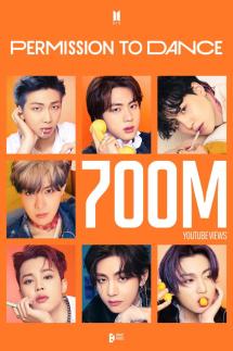 내년 봄 완전체 컴백 앞두고…방탄소년단 퍼미션 투 댄스 뮤비 7억뷰 돌파