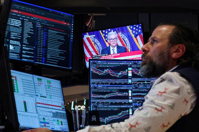 파월 초비둘기 발언에 급등...일제히 상승