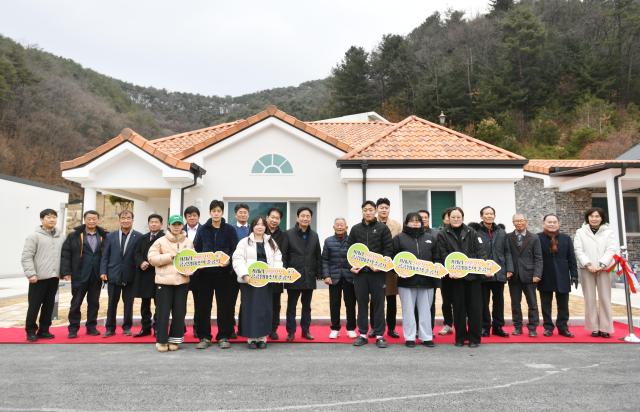 강원 화천군 신혼부부 임대주택 준공식이 지난 10일 하남면 거례리에서 개최됐다사진화천군