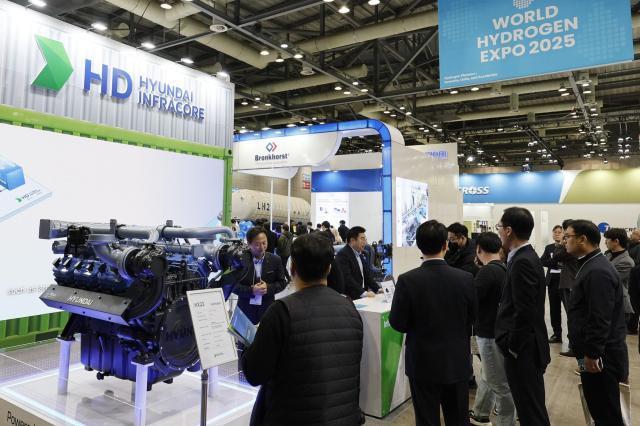 HD現代インフラコアの水素エンジン、WHE 2025ベストピックに選定