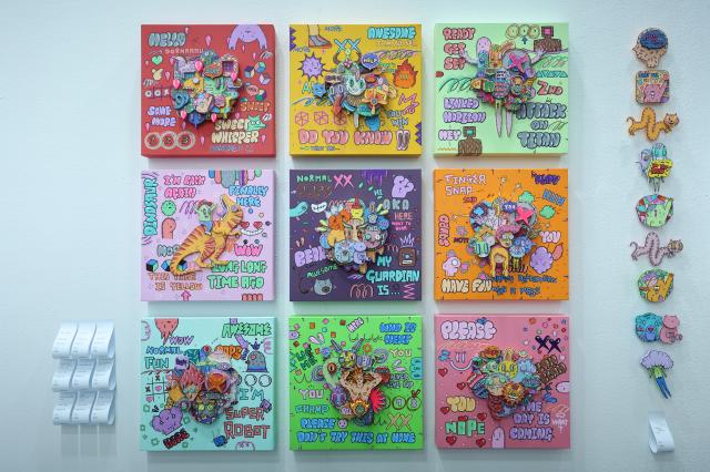 Craft works are displayed at the 2025 Craft Trend Fair held at COEX in Seoul on Dec 11 2025 AJP Han Jun-gu