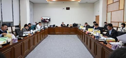 완주군의회, 2026년도 예산안 본격 심의