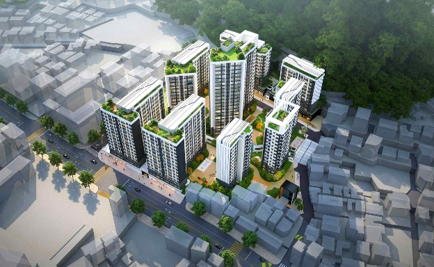 종로구 숭인동 61번지 일대 모아타운 조감도 사진서울시