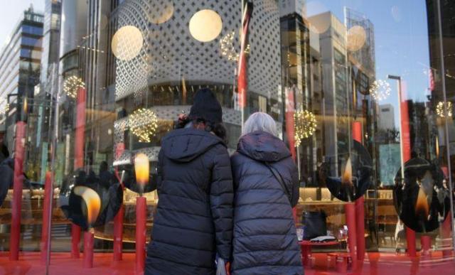 일본 도쿄 긴자 거리 사진EPA 연합뉴스