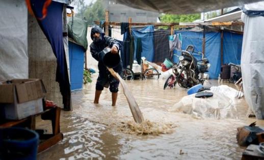 가자지구·이스라엘에 폭풍·홍수 발생…10여 명 사망