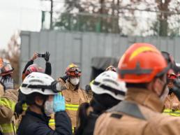 강기정 광주시장, 도서관 공사 붕괴 사망 노동자 4명에 애도