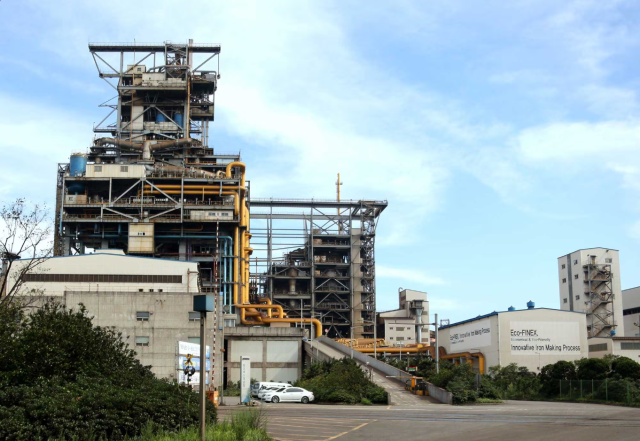 포항제철소 3파이넥스 공장 전경 사진포스코