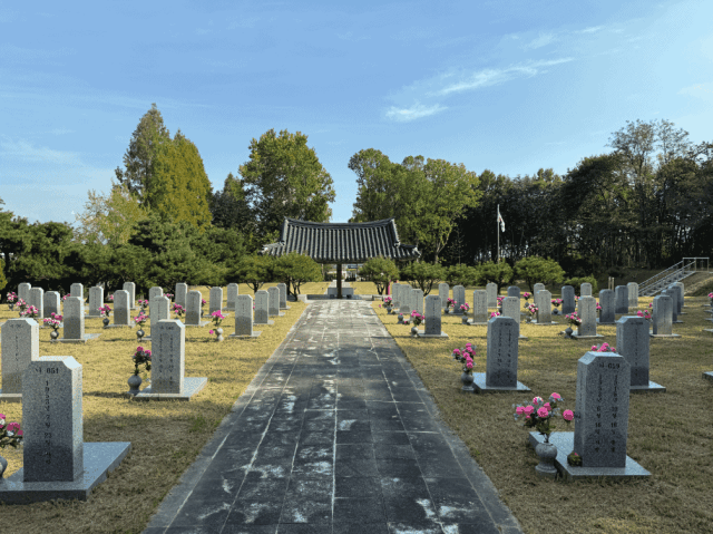 팔봉군경묘지 사진국가보훈부
