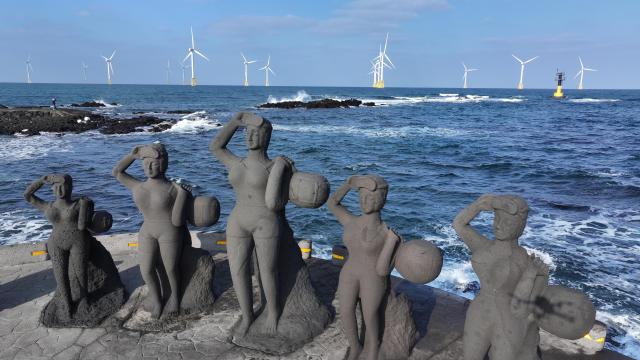 韩国建成国内最大规模风力发电园区