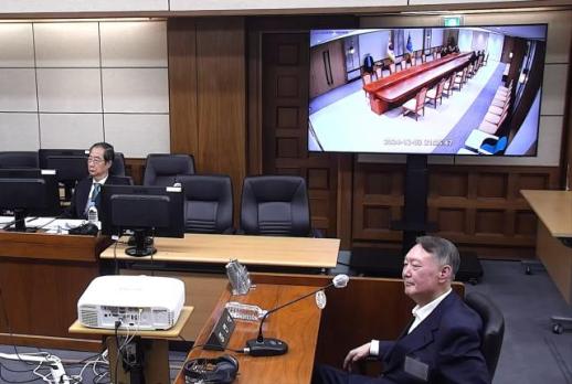 尹 한덕수 재판서 위증 혐의 재판...내달 1월 시작