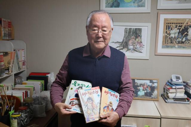 만화가 이두호 작가 사진 김호이 기자