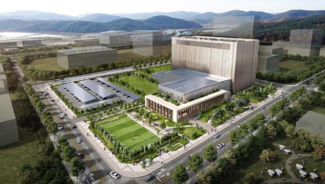 전남 1호 데이터센터 ‘장성 파인데이터센터’ 조감도사진CJ 올리브네트웍스