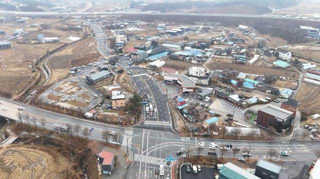포곡읍 마성리 50-6번지와 영문리 2-93번지 연결도로사진용인시