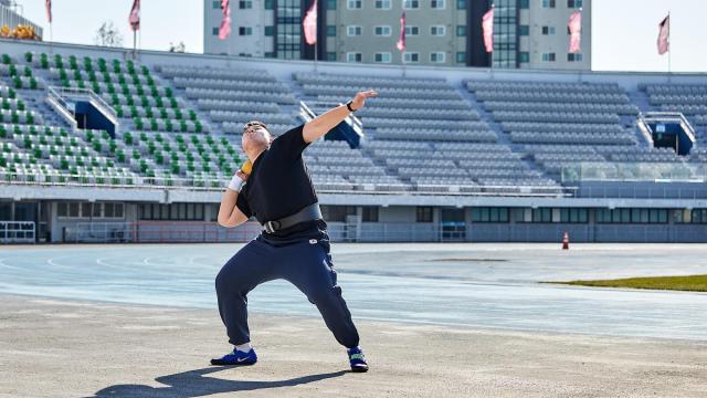 장애인기회소득 김학준 선수 사진경기도