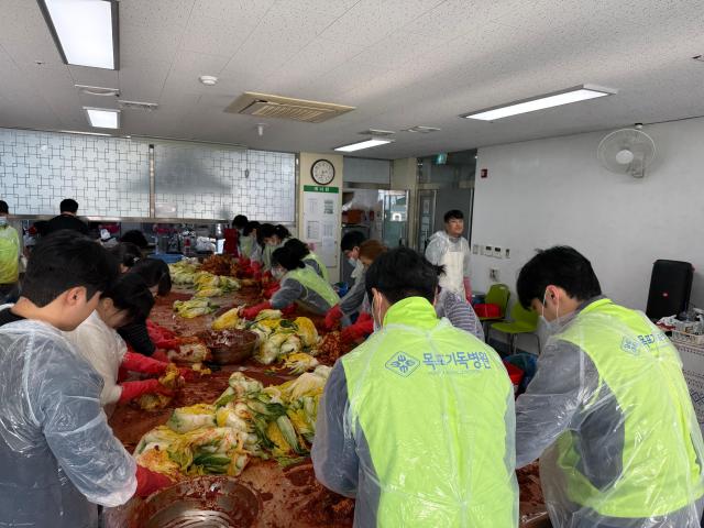 목포기독병원이 연말연시를 맞아 봉사활동을 실시했다사진목포기독병원