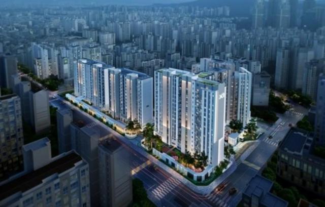 역삼센트럴자이 조감도 사진GS건설