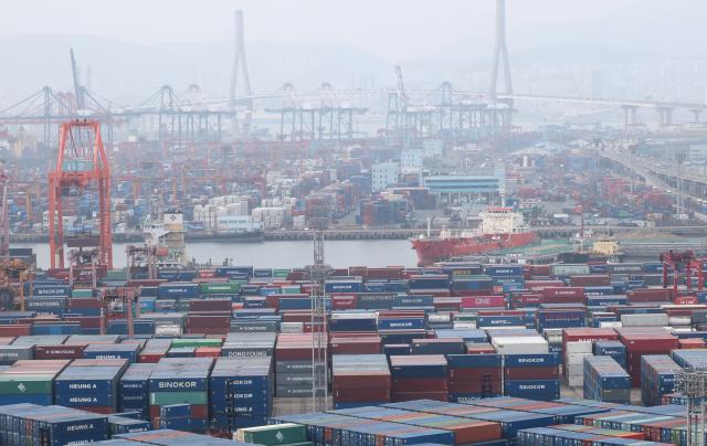 Bến tàu Shinsundae thuộc cảng Busan Hàn Quốc ẢnhYonhap News