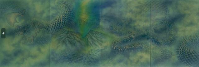 이은실 LEE Eunsil 에피듀럴 모먼트 Epidural Moment 2025 Ink and color on paper 244 x 720 cm 244 x 180 cm x 4 ea