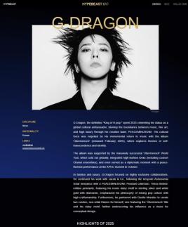 G-Dragon included among American fashion magazines list of influential icons