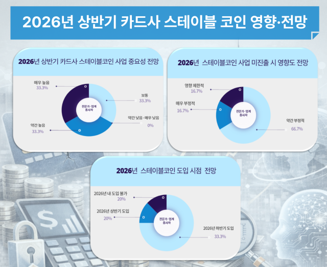 [2025 ED 송년 기획] 스테이블코인, 미래 경쟁력 확보의 키...카드업계, 경쟁력·진출 필요성 공감대