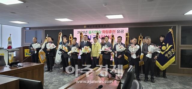 나주시 재난안전관리 행정이 4관왕을 차지했다 사진은 올해 을지연습 화랑훈련에서 전남도지사 표창을 받는 모습 사진나주시