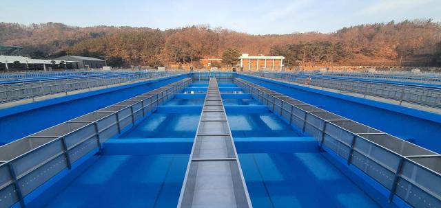 대구 상수도사업본부는 매곡정수장 시설 개량공사를 성공적으로 준공했다 사진대구시